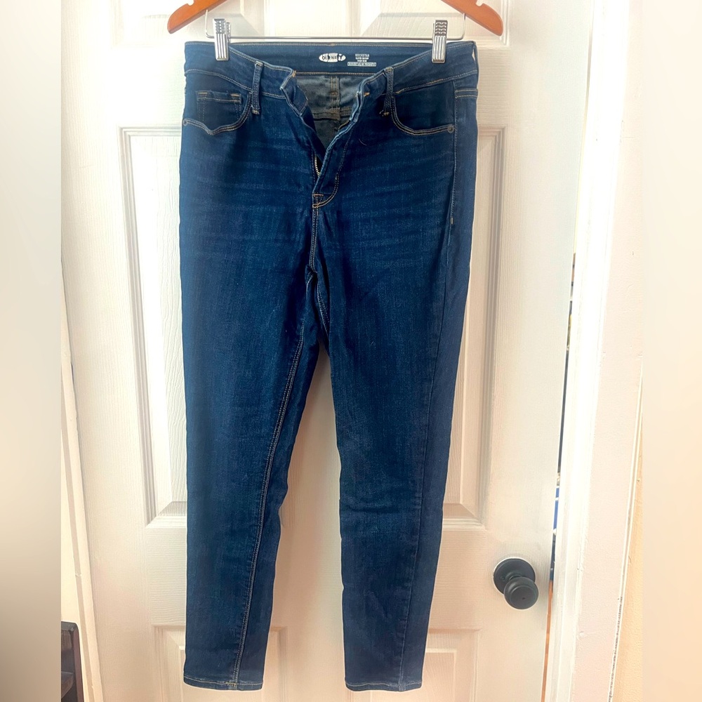 Old Navy Skinny Dark Denim Jeans